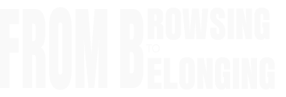 Animated illustration showing conversion journey